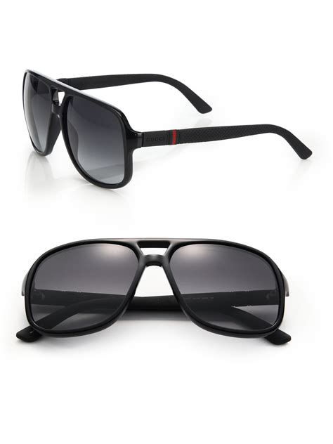 black gucci aviator sunglasses|gucci aviator sunglasses on sale.